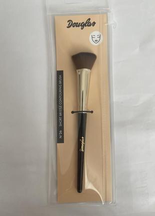 Douglas collection short bristle contour brush кисточка для макіяжу пензлик пензлі кисті кісточки контуринг