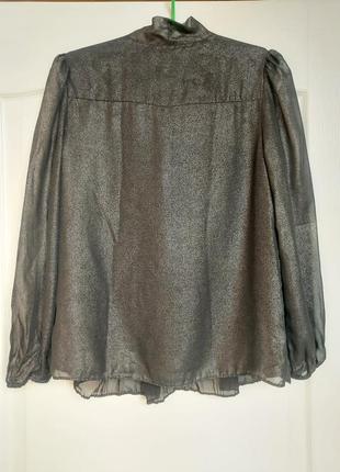 Блузка блуза женская плиссированная с длинным рукавом nanette nanette lepore3 фото