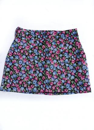 Цветочная юбка zara2 фото