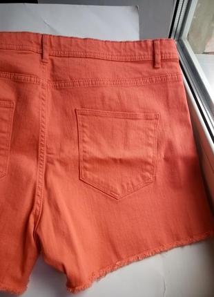 🌿 розпродаж 🌿 м'які бавовняні джинсові шорти 52 р. німеччина esmara5 фото