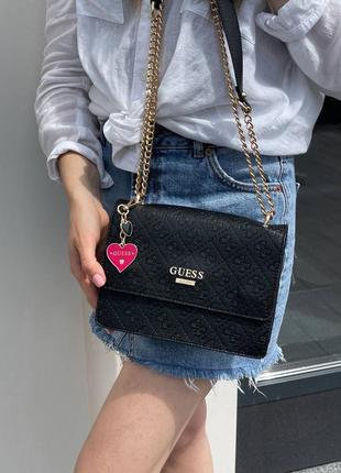 Сумочка guess mini bag black