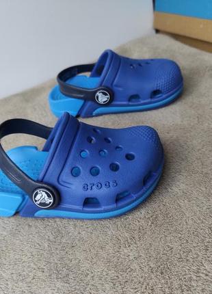 Гумові шльопанці крокси crocs з 5 по устілці 13 см3 фото