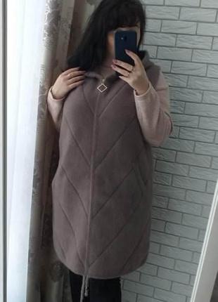 Жилет альпака турция отличное качество