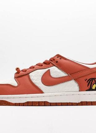 Топ • кросівки nike dunk low wmns sun club burn sunrise1 фото