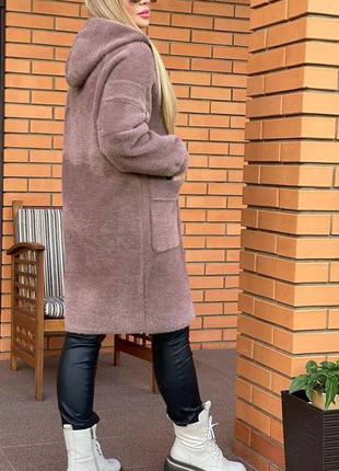 Пальто альпака турция батал отличное качество2 фото