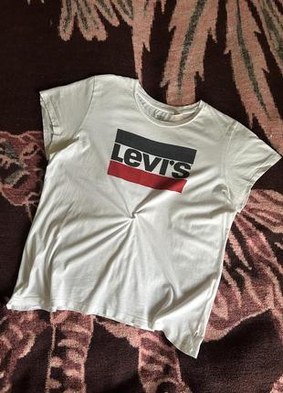 Levis wmns tee базовая футболка женская оригинал бы у2 фото