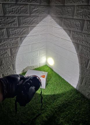 Фонарик переносной ✅работает более 4 часов на одном заряде✅дальность приблизительно...