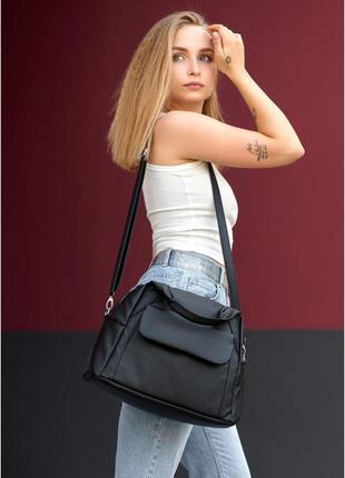 Жіноча спортивна сумка sambag vogue bkt  чорна 90158001