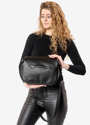 Жіноча сумка sambag milano szs black 951030025 фото