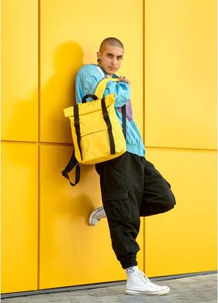 Чоловічий рюкзак ролл sambag у rolltop lsh жовтий 24211028m2 фото