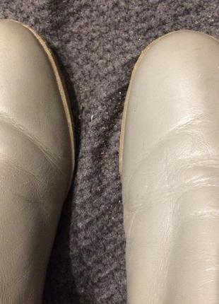 Morlands чоботи чобітки шкіряні на танкетці платформі8 фото