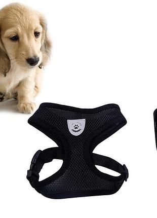 Мягкая шлейка с поводком для котов и маленьких собак, размер хl