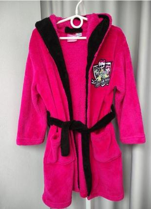 Махровый халат на девочку