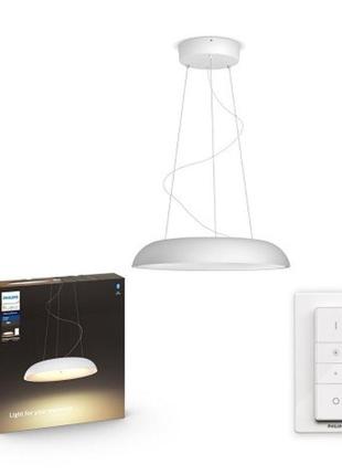 Philips - підвісна led люстра з регулюванням яскравості hue amaze led/39w/230v + дк