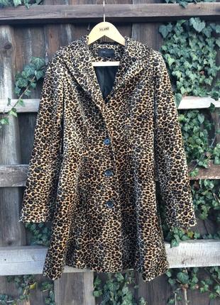 Стильное леопардовое пальто тренч5 фото
