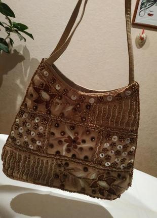 Сумка из текстиля,индия,ручная работа 2