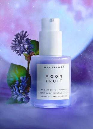 Пробник сыворотка для лица herbivore moon fruit 1% bakuchiol + peptides retinol alternative serum8 фото