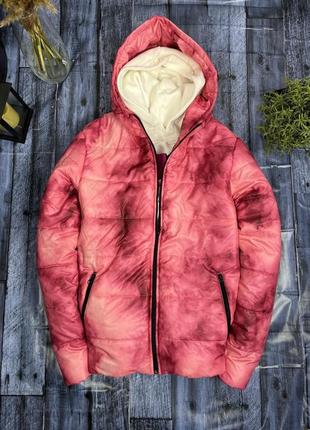 Вітровка - куртка чоловіча casual red, вітрозахищена ( осінь - зима )