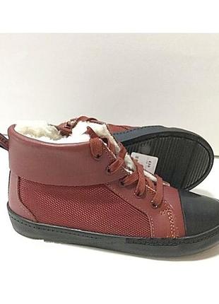 Р.32, 33.5 clarks детские зимние ботинки оригинал3 фото