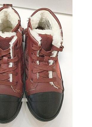 Р.32, 33.5 clarks детские зимние ботинки оригинал9 фото