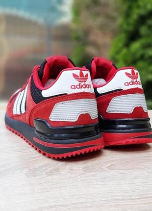 Кросівки чоловічі adidas zx 750 red7 фото