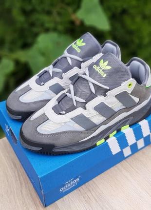 Кроссовки мужские adidas niteball gray1 фото