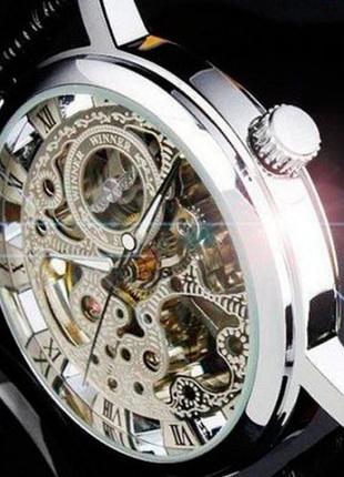 Жіночий годинник winner silver ii наручний жіночий годинник годинник жіночий на руку жіночі годинники9 фото