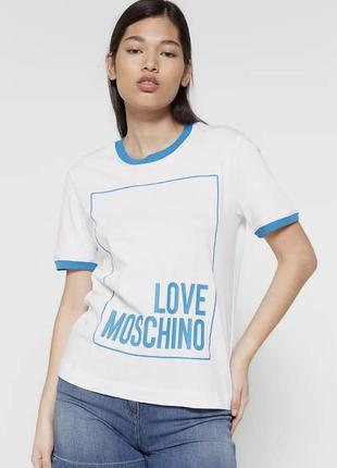 Футболка love moschino