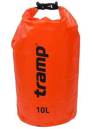 Гермомешок tramp pvc diamond rip-stop оранжевый 10л (utra-111-orange)