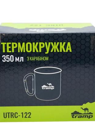 Термокухоль з карабіном tramp 350 мл олива utrc-122-olive3 фото