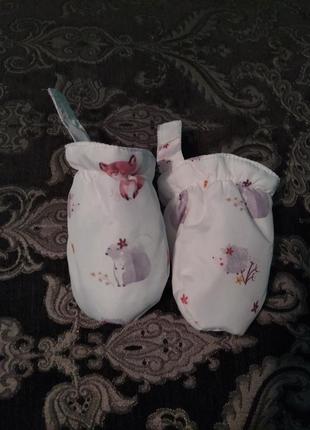 Варежки для младенцев рукавички