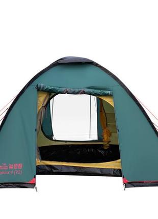 Палатка кемпинговая tramp sphinx 4 (v2) зеленая trt-0889 фото