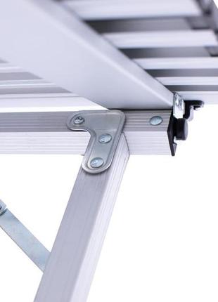 Складаний стіл з алюмінієвої стільницею tramp roll-120 (120x60x70 см) trf-0646 фото