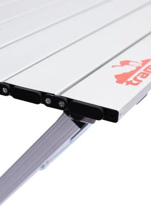 Складаний стіл з алюмінієвої стільницею tramp roll-120 (120x60x70 см) trf-0644 фото
