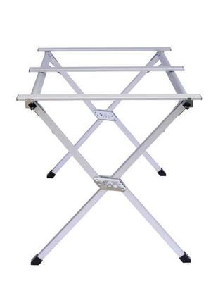 Складаний стіл з алюмінієвої стільницею tramp roll-120 (120x60x70 см) trf-0648 фото