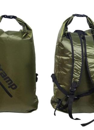 Герморюкзак tramp pvc diamond ripstop olive 40л utra-257-olive