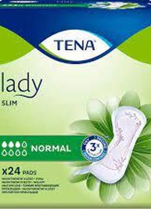 Урологические прокладки tena lady slim normal 24 шт (7322540852141)