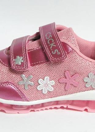Кросівки спортивне весняне осіннє взуття мокасини для дівчинки 6073 csck.s р.276 фото
