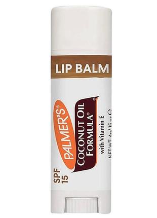 Бальзам для губ palmer's coconut oil formula lip balm1 фото