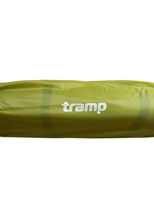 Самонадувний туристичний килимок tramp comfort з можливістю зістібання olive 190х65х7 utri-0093 фото