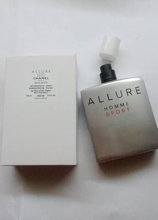 Chanel allure homme sport, 100 мл, тестер2 фото