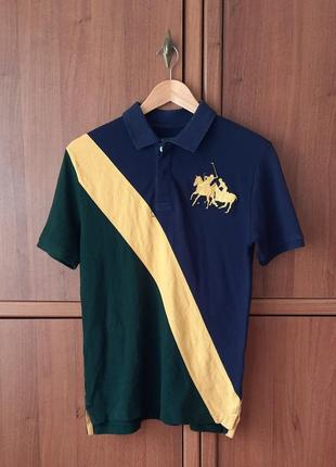 Мужская винтажная футболка-поло polo ralph lauren vintage