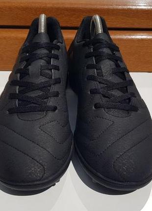 Бутси сороконожки adidas goletto trainers black/black 39р6 фото