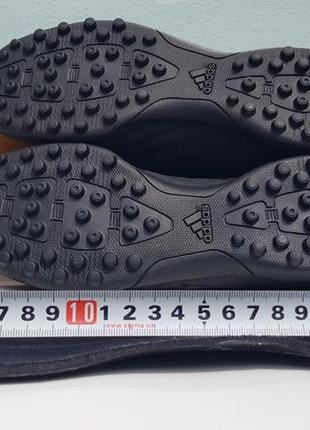 Бутси сороконожки adidas goletto trainers black/black 39р10 фото