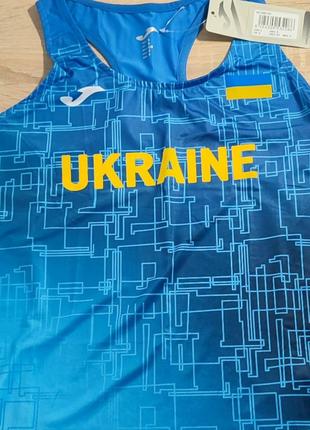 Майка joma ukraine сборной украины спортивная женская1 фото