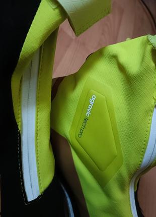 Кросівки оригінальні бігові, трейл, хайкінг adidas terrex agravic tech pro black yellow (g55455)4 фото