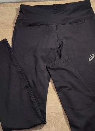 Лосины asics s женские для бега спортивные леггинсы asics core tight