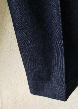 Новые укороченные зауженные брюки из джинсовой ткани m&amp;s размер 14-16 uk6 фото