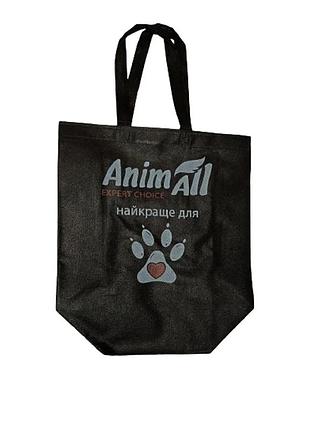 Еко-сумка animall чорна, 36 см × 34 см