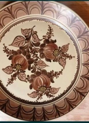 Тарілка тортовниця настінна